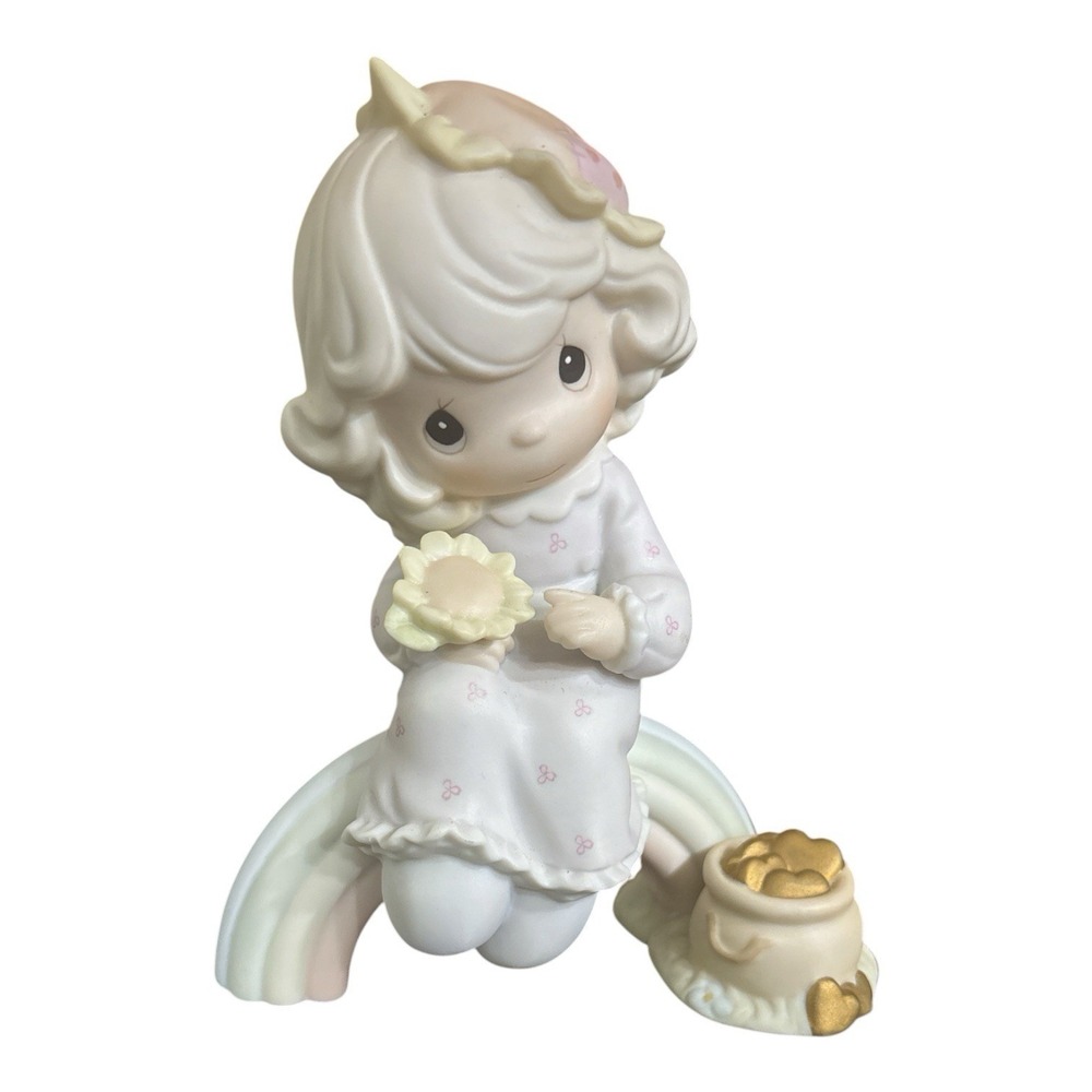 Precious Moments "Dreams Really Do Come True" Rainbow Figurine 128309